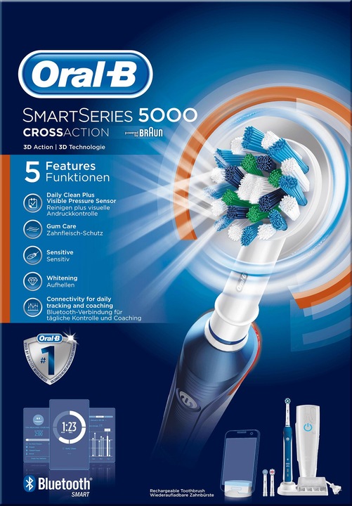Produktbild Oral-B SmartSeries 5000 CrossAction (Oszillierende Zahnbürste)