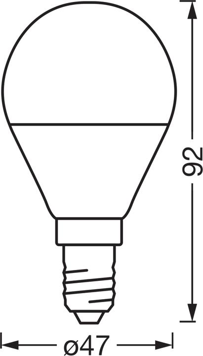 Produktbild Osram Smart+ Matter Classic (E14, 470 lm, 1x)