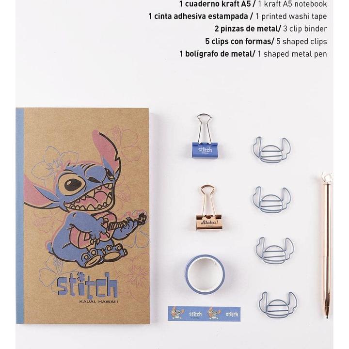 Actual product image Cerda Lilo & Stitch - Set de Papeterie (A5, Hardcover)