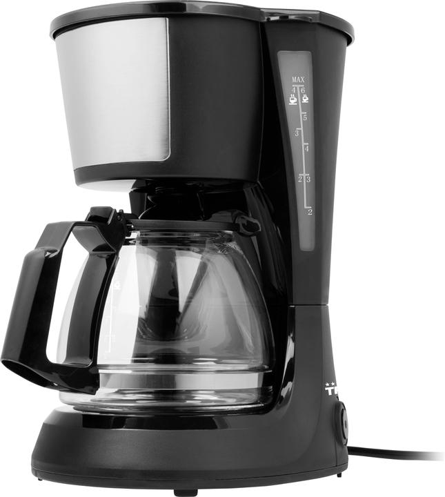Tristar Kaffeemaschine Schwarz Fassungsvermögen Tassen=6 Glaskanne, Warmhaltef