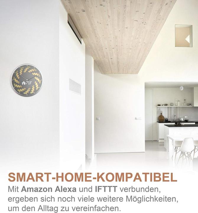 Productafbeelding Glance Glock zilver (22.70 cm)