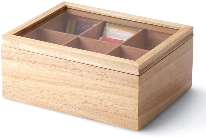 Continenta Teebeutelbox Hartholz