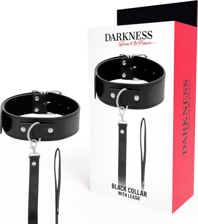 Actual product image Darkness Padded Locking Posture Collar