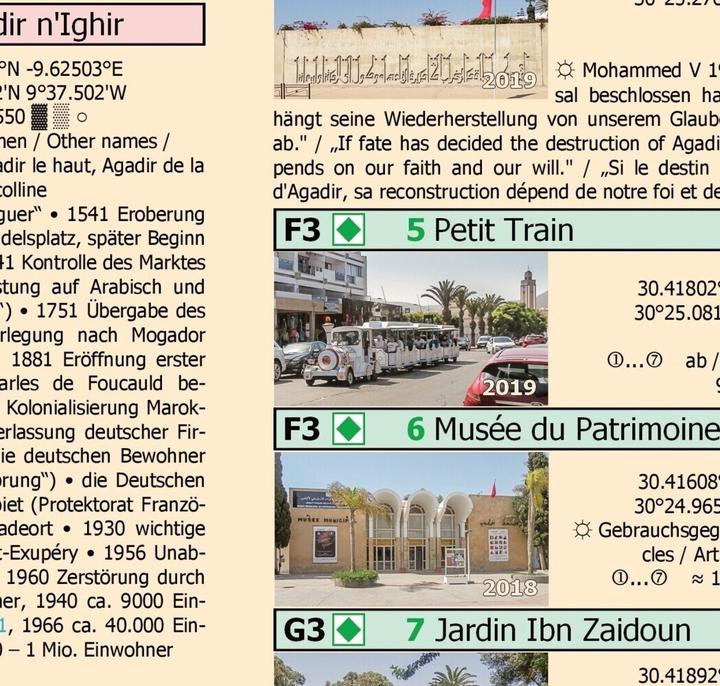 Image du produit Plan de la ville d'Agadir - Cityplan Inezgane 1:15.000 + Waypoints GPS