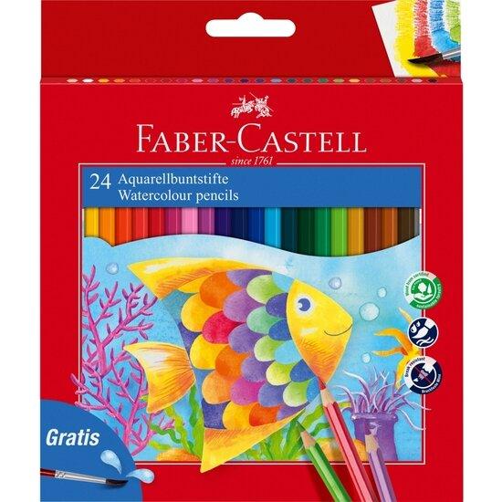 Produktbild Faber-Castell Aquarellfarbstifte Classic (24x)