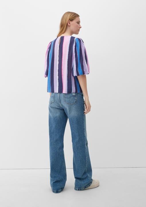 Produktbild s.Oliver Bluse Streifenbluse aus Viskosemix (36)