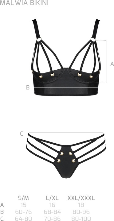 Actual product image Passion Bikini "Malwia (L, XL)