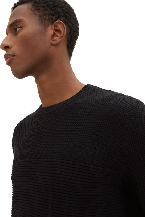 Produktbild Tom Tailor Pullover Basic Structured Knit Pullover Strickpullover (3XL)