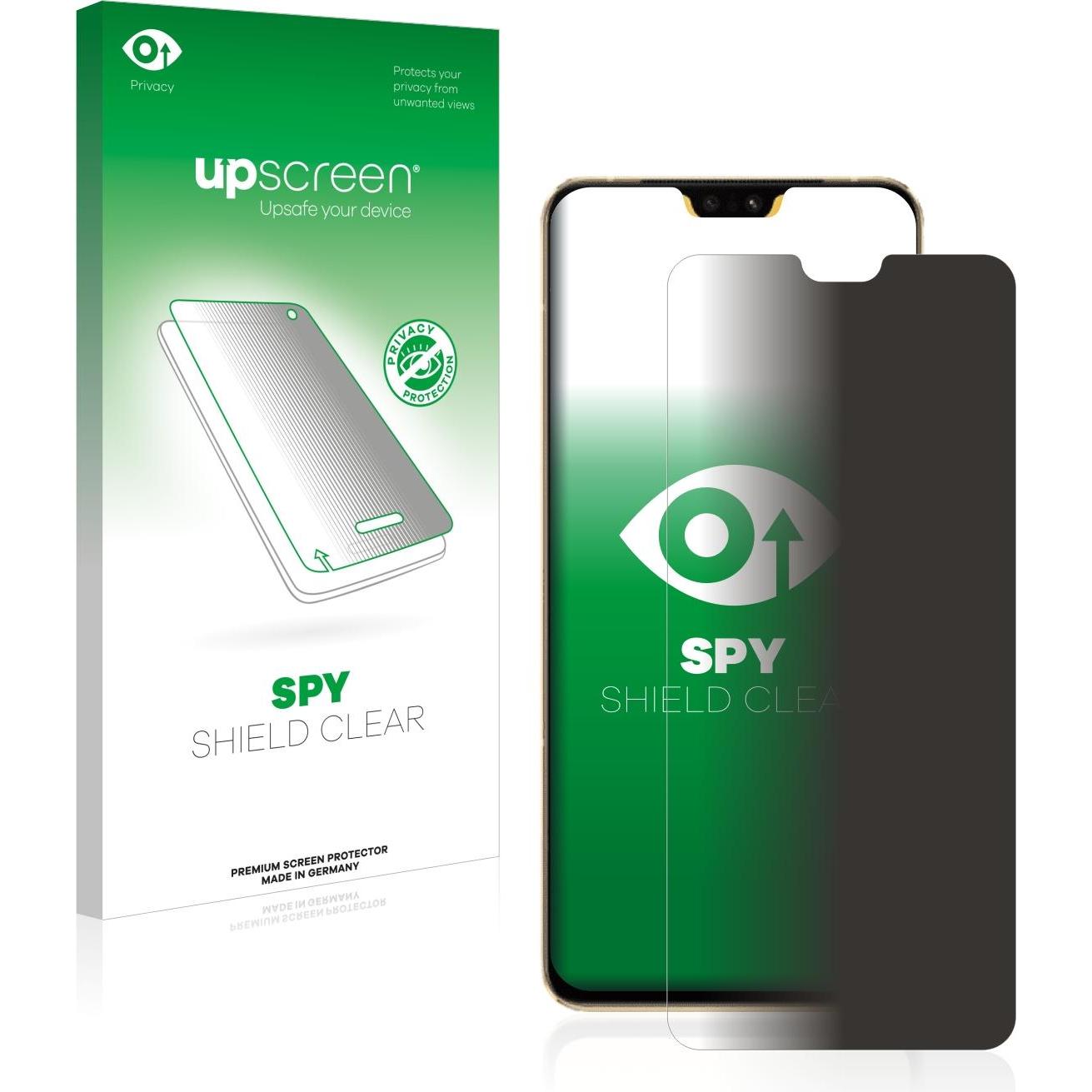 upscreen Spy Shield Blickschutzfolie (1 Stück, Vivo V23 5G), Smartphone Schutzfolie, Blau