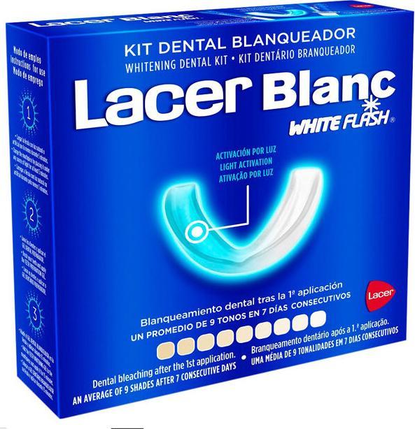 Immagine prodotto Lacer Kit di sbiancamento dentale Lacerblanc White Flash (Kit di sbiancamento)