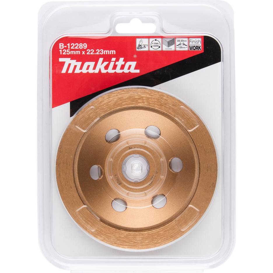 Thumbnail - Makita, Sägeblatt, B-12289 Deimantinis diskas 125MM vientisas, užbaigimui.