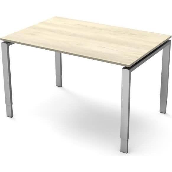 Kerkmann, Schreibtisch, Schreibtisch Form5 4-Bein-Gestell 120x80x68-82cm ahorn