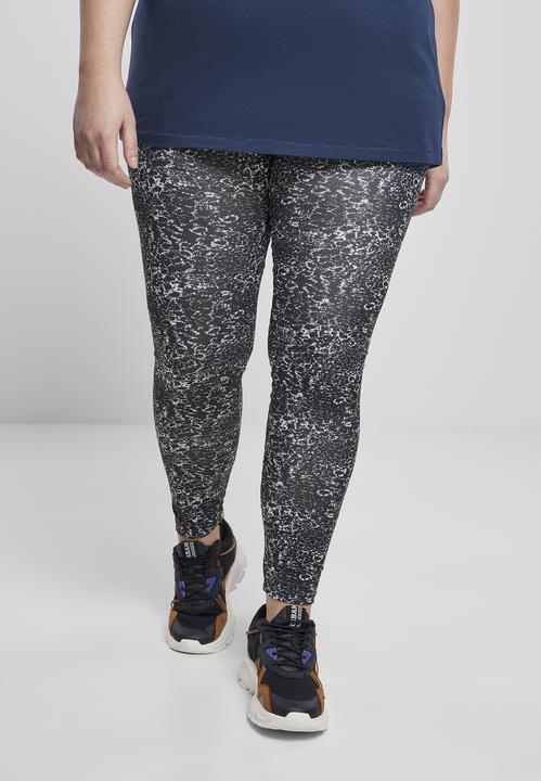 Actual product image Urban Classics Ladies AOP Leggings (4XL)