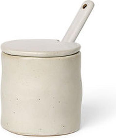 Ferm Living Flow Jar with spoon