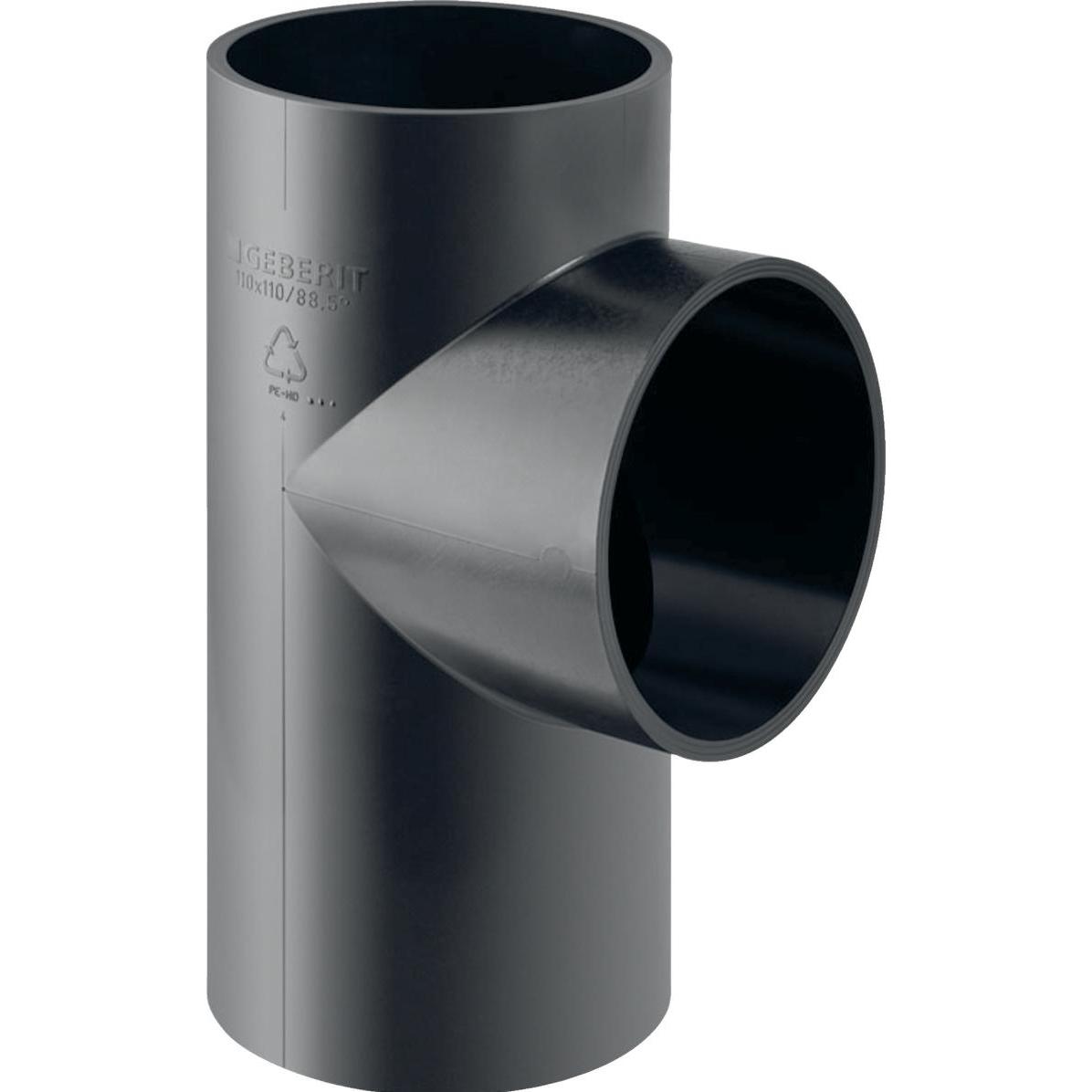 Geberit, Zubehör Sanitärinstallation, PE Tee, FAIR 88.5ST.D250