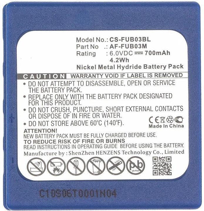 Produktbild CoreParts Battery for Crane Remote (Gerätespezifische Fernbedienung)