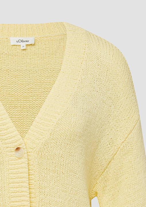 Produktbild s.Oliver Strickjacke Strickjacke im Relaxed Fit (32)