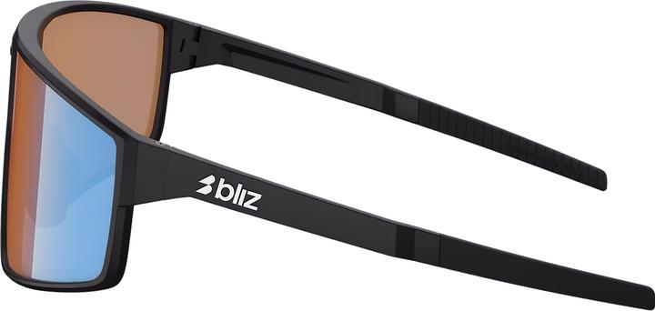 Actual product image Bliz P002 (Matt Black, Nano Optics Nordic Ligh Coral - Orange w blue multi)