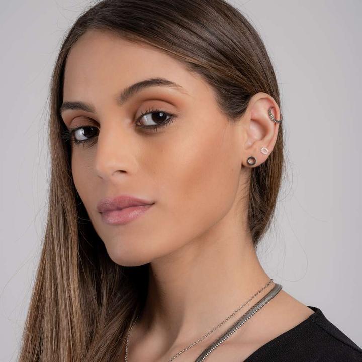 Immagine prodotto Bijouteria Piercing orecchio (Acciaio inossidabile, Zirconia)