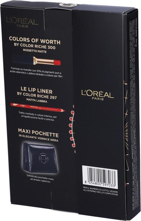 Actual product image L'Oréal Paris L'Oreal Paris Clutch Cr Ivmatte Matte Lips 2024 (Christmas 2024)