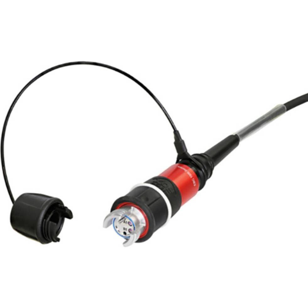 Neutrik 1027412 Glasfaser LWL Anschlusskabel (1x EBC - 1x EBC) 50/125 µ Multimod (5 m), Netzwerkkabel