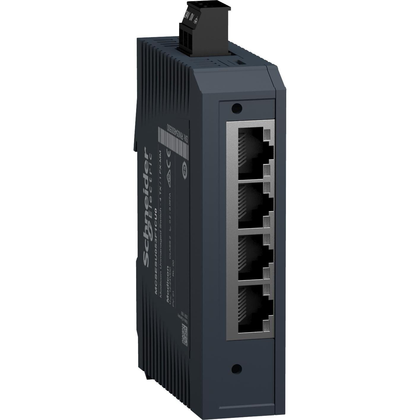 Schneider Electric MCSESU053F1CU0 (4 Ports), Netzwerk Switch