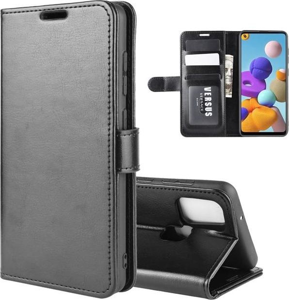 Produktbild MU Classic Crazy Horse Leder Bookcover Series (Samsung Galaxy A21s)