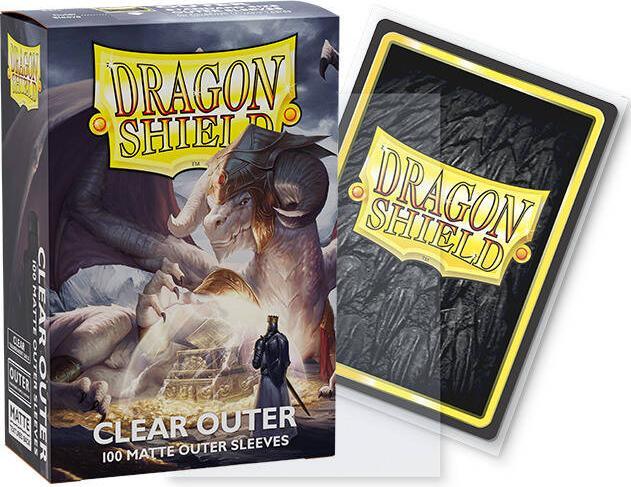 Actual product image Arcane Tinman Outer Sleeves Dragon Shield Matte (x100)
