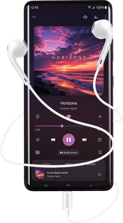 Produktbild Mayaxess USB-C Kopfhörer Galaxy S21 Ultra (Kabelgebunden)