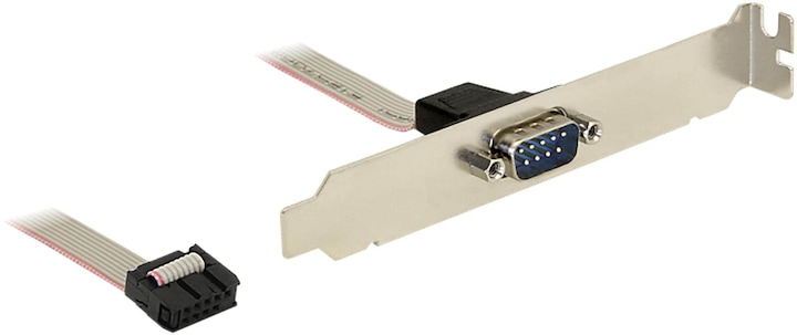Actual product image Delock Seriel 1 Ports Serial RS-232 Bracket (0.25 m, VGA)