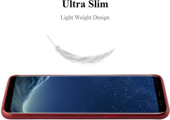 Actual product image Cadorabo TPU Brushed Cover (Samsung Galaxy S8+)