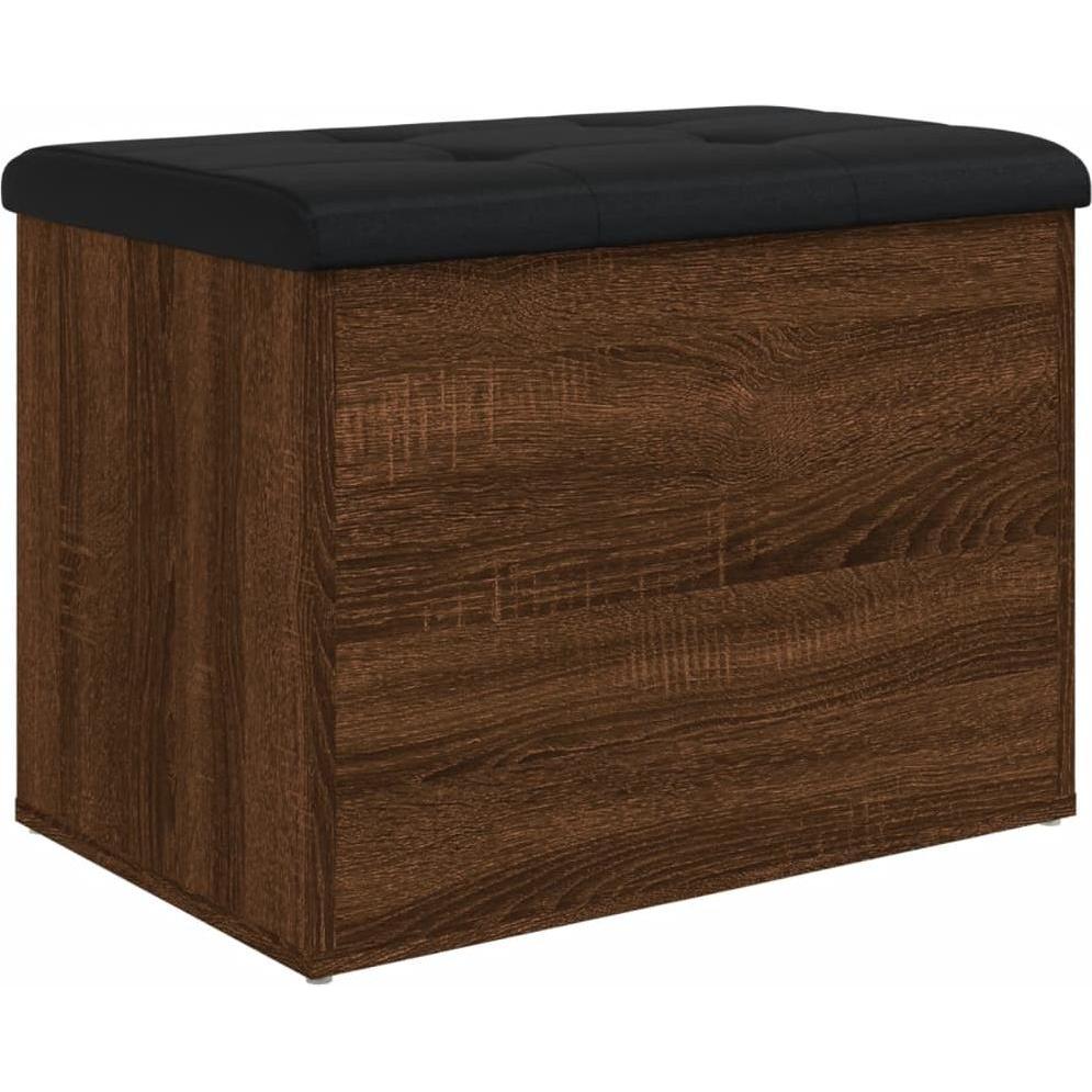 VidaXL, Sitzbank, Sitzbank mit Stauraum Braun Eiche 62x42x45 cm (42 cm)