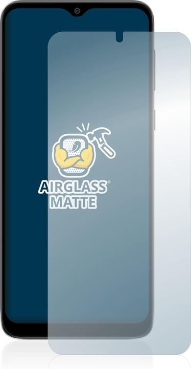 Actual product image BROTECT AirGlass Glass Matte (1 Piece, Motorola Moto E13)
