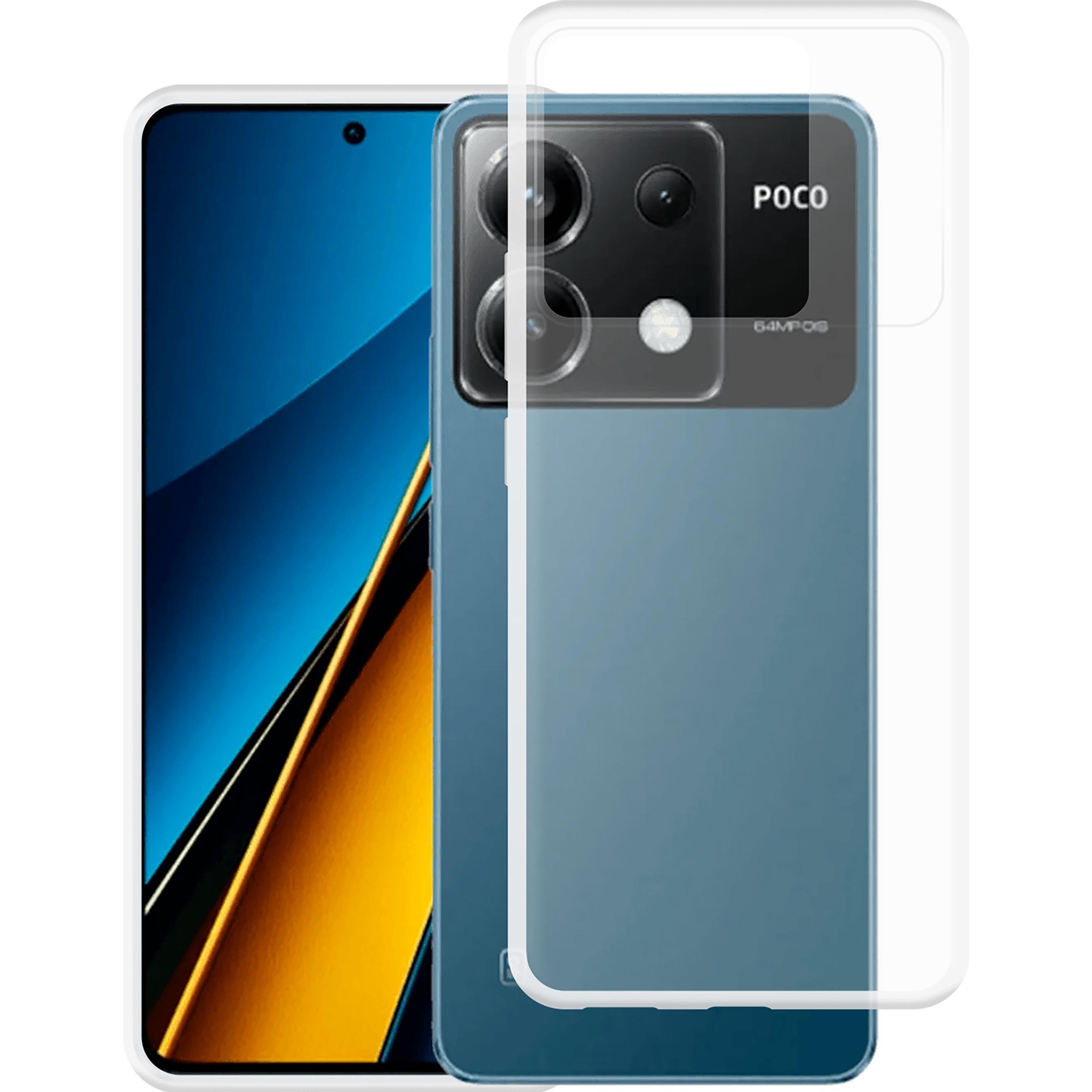 Thumbnail - Cazy Handykette Hülle Kompatibel mit Xiaomi Poco X6 - Silikon Handyhülle mit Band Necklace Hülle -, Handykette, Transpar...