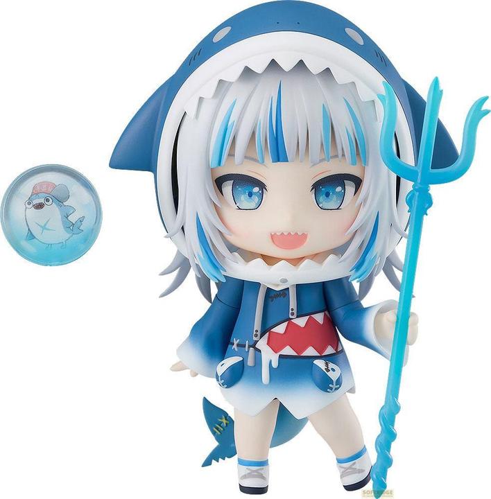 Actual product image Good Smile Company Hololive Production Nendoroid action figure Gawr Gura 10 cm