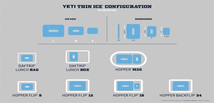 Actual product image Yeti ® Ice Sheet Large ice pack