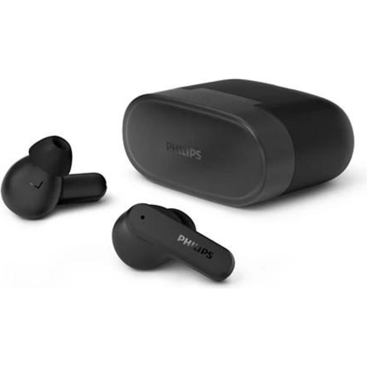 Philips TAT2000BK/00 (Nessuna Cancellazione Del Rumore, 7 H, Senza Fili), Cuffie, Nero