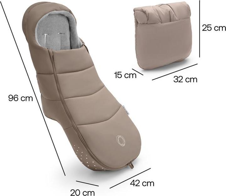 Image du produit Bugaboo Fusssack DUENENTAUPE