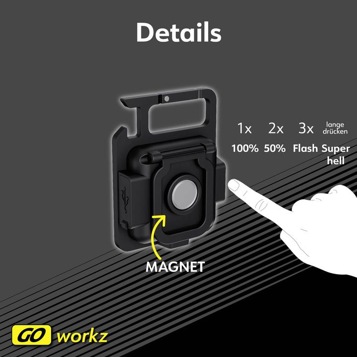 Produktbild Müller Licht Schlüsselanhängerlicht (4.10 cm, 500 lm)