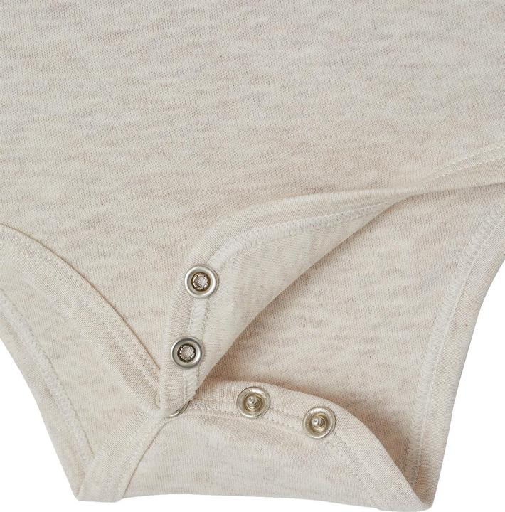 Actual product image Vertbaudet 5-pack of baby slip-on bodysuits with long sleeves, organic cotton (86)