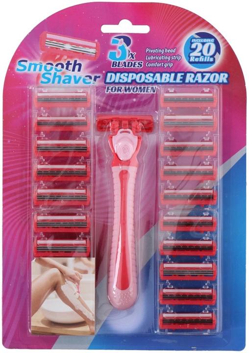 Immagine prodotto Rasoio donna 3 lame 21pz