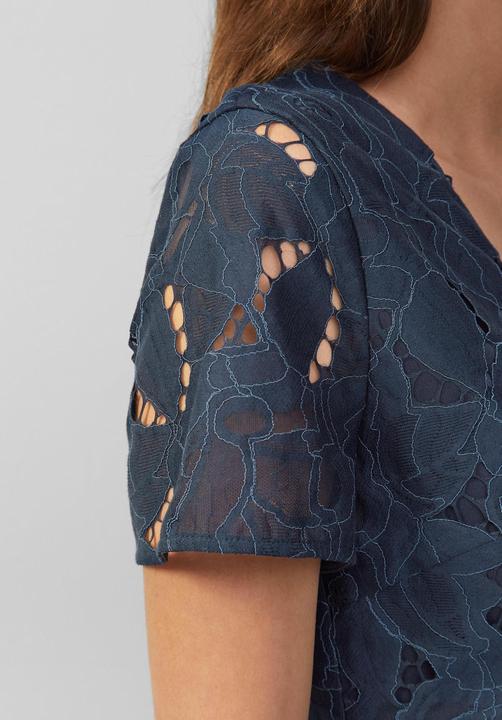 Produktbild S.Oliver Kleid Ausgestelltes Kleid mit floraler Spitze und Futter (34)