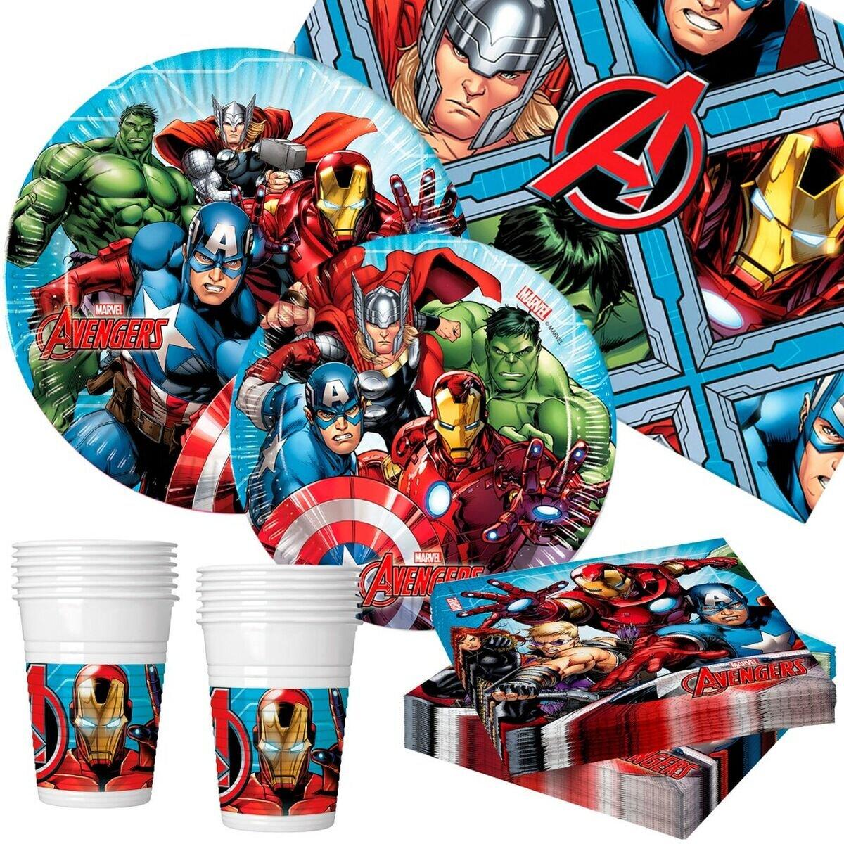 Marvel Set Partyartikel The Avengers 89 Stücke (45286304)