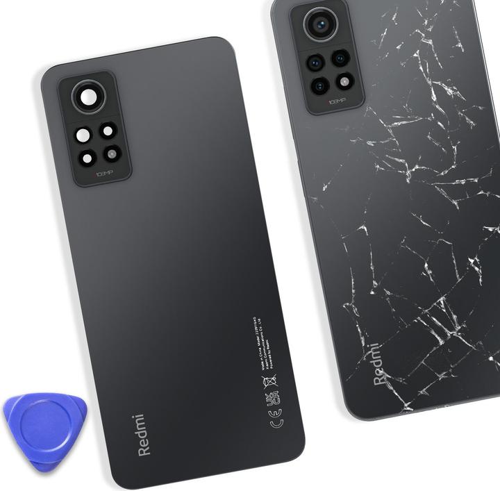 Actual product image Xiaomi Battery cover for Redmi Note 12 Pro 4G Graphite Original Service Pack (Rechargeable battery)