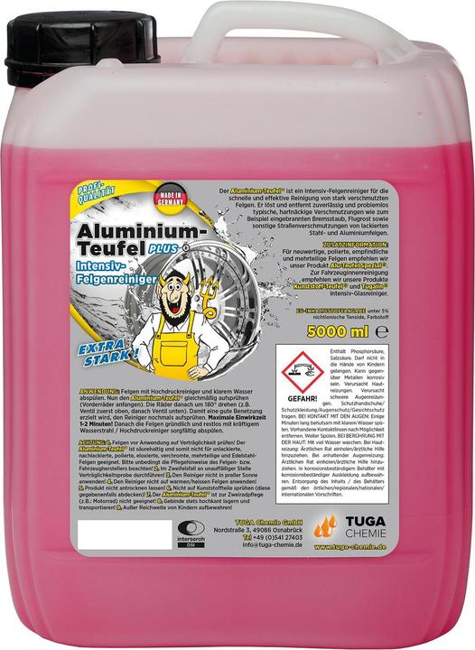 Tuga Chemie Aluminium-Teufel Rot 5000 ml (5000 ml)
