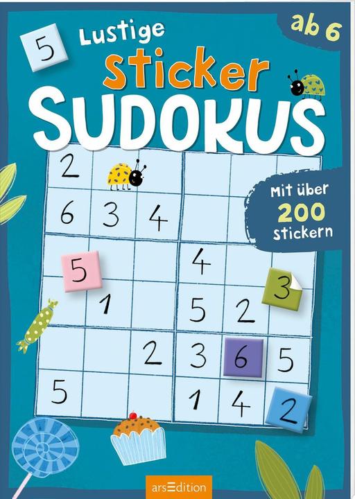 Produktbild Lustige Sticker-Sudokus – Zahlen