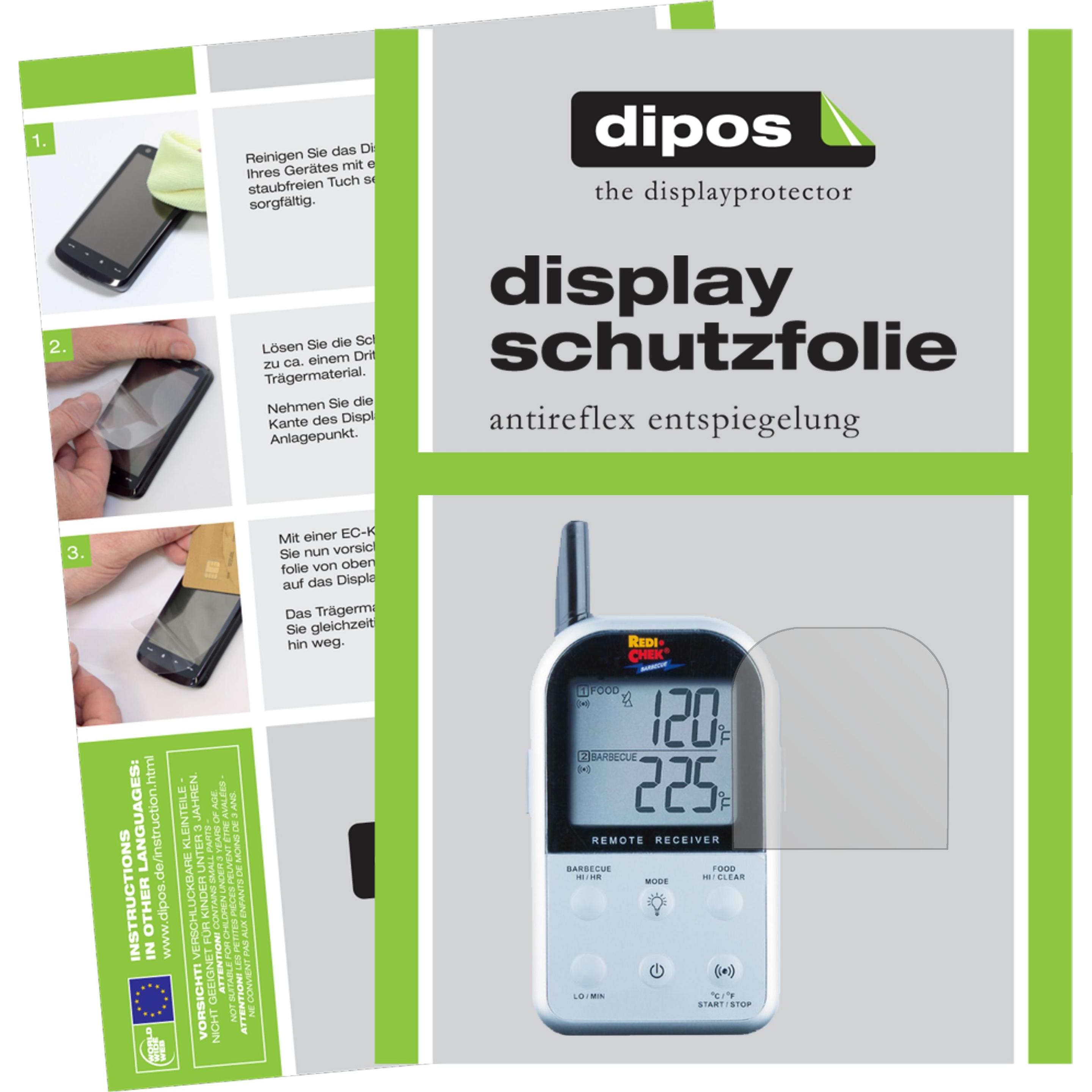 Dipos Displayschutzfolie Antireflex, Smartwatch Schutzfolie, Transparent