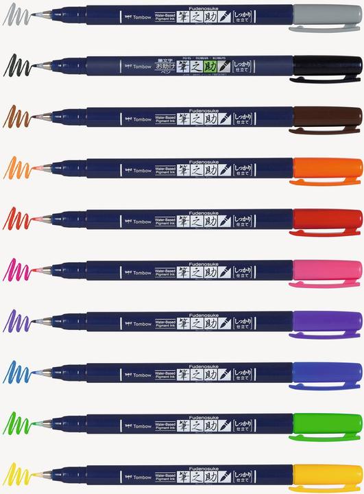 Produktbild Tombow Fudenosuke (Blau, 1 x)