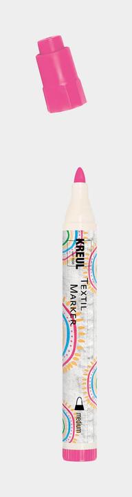 Produktbild Kreul Textilmarker JAVANA "texi m„x medium", neonpink (Neonpink, 4 mm)