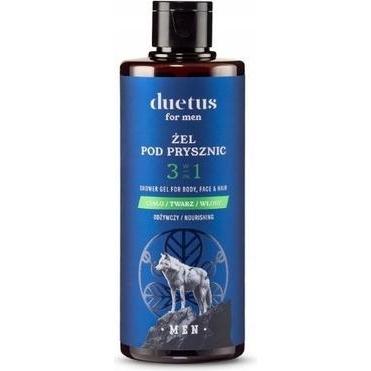 Duetus, Gel doccia, For Men odżywczy żel pod prysznic 3w1 300ml (300 ml)